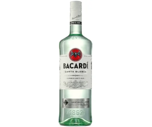 Rum Bacardi Carta Blanca (White) in Dubai for delivery